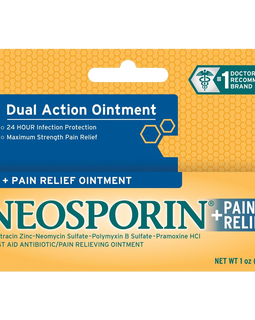 Neosporin First Aid Antibiotic Ointment Maximum Strength Pain Relief 1-Ounce