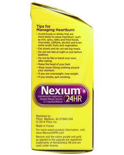 Nexium 24HR Capsules 14 Count